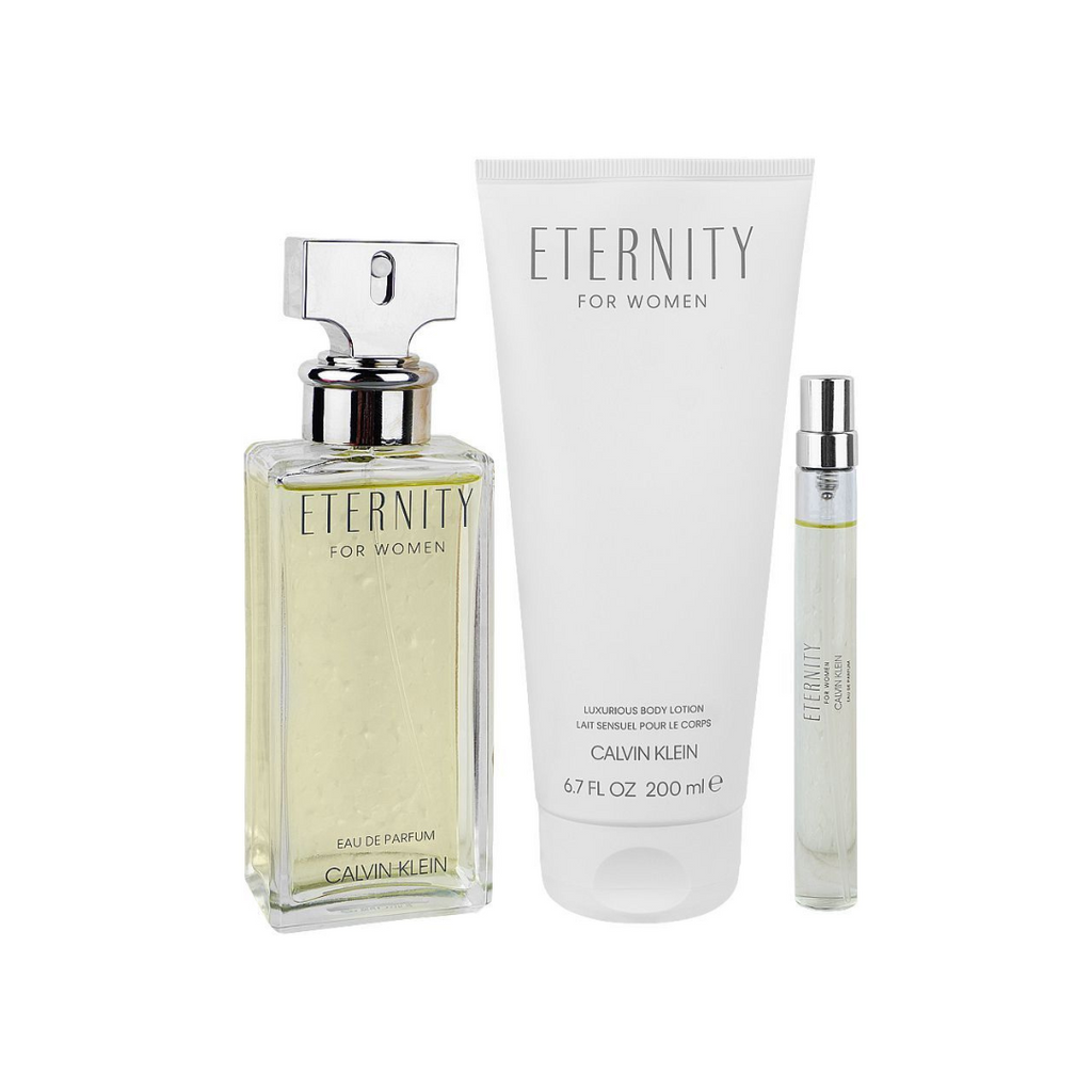 Body Lotion Calvin Klein Eternity Woman Set Calvin Klein Ladies