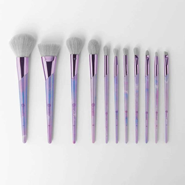 BH Cosmetics Lavender Luxe 11 Pieces Brush Set – Allurebeautypk