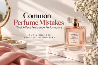 How to apply perfume for a long-lasting scent.