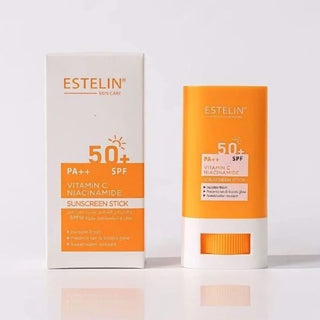 Estelin SPF 50+ Vitamin C Niacinamid Sunscreen Stick 20G