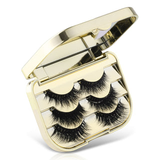 Lurella travel Lash Box Gold