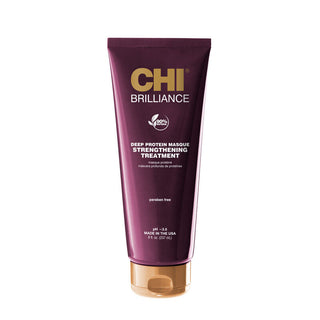 Chi Deep Brilliance Deep Protein Masque Strengthening Treatment 237Ml