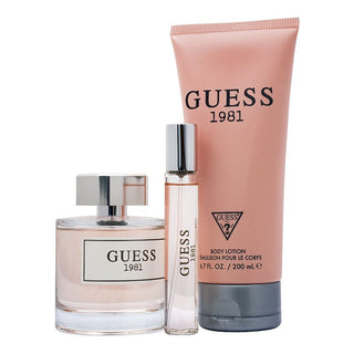 GUESS 1981 for Women Set EDT 100Ml+EDT 15Ml+Body Lotion 200Ml - AllurebeautypkGUESS 1981 for Women Set EDT 100Ml+EDT 15Ml+Body Lotion 200Ml