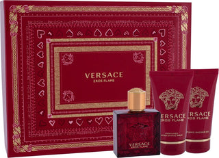 Versace Eros Flame Men Set EDP 50Ml+ASB 50Ml+S Gel 50Ml - AllurebeautypkVersace Eros Flame Men Set EDP 50Ml+ASB 50Ml+S Gel 50Ml