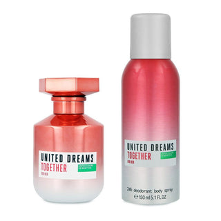 Benetton United Dreams Together For Her Set Edt 80Ml+Deo Spray 150Ml