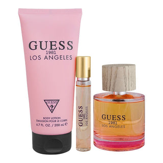 Guess 1981 Los Angeles Women Set EDT 100Ml+EDT 15Ml+Body Lotion 200Ml - AllurebeautypkGuess 1981 Los Angeles Women Set EDT 100Ml+EDT 15Ml+Body Lotion 200Ml