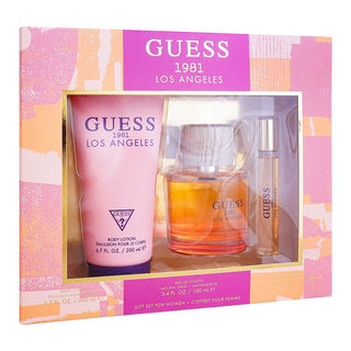 Guess 1981 Los Angeles Women Set EDT 100Ml+EDT 15Ml+Body Lotion 200Ml - AllurebeautypkGuess 1981 Los Angeles Women Set EDT 100Ml+EDT 15Ml+Body Lotion 200Ml