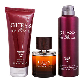 Guess 1981 Los Angeles Men Set EDT 100Ml+Deo 226Ml+Shower Gel 200Ml - AllurebeautypkGuess 1981 Los Angeles Men Set EDT 100Ml+Deo 226Ml+Shower Gel 200Ml