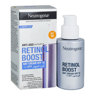 Neutrogena Anti Age Retinol Boost Day Cream 50Ml - AllurebeautypkNeutrogena Anti Age Retinol Boost Day Cream 50Ml