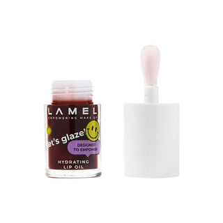 Lamel Hydrating Lip Oil Let's Glaze – 404 Chocolate Cookies