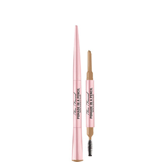 Too Faced Pomade In A Pencil Brow Shaper & Filler Pencil - Soft Brown