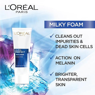 L'Oreal Paris White Perfect Milky Foam Facewash - 50Ml