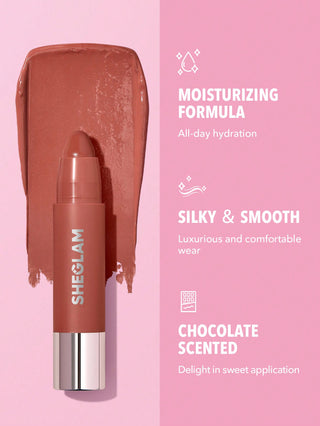 She Glam Lipstick Crayon Bread Pudding