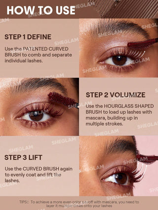 She Glam All In One Volume And Length Mascara
