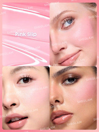 She Glam Color Bloom Liquid Blush Pink Slip