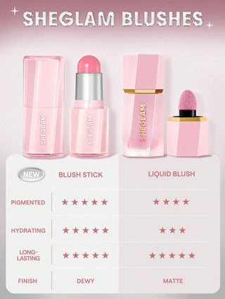 She Glam Buttery Bliss Blush Stuck Guava Juice 6g