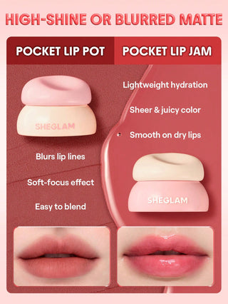 She Glam Putty Pocket Lip Pot 3.5g