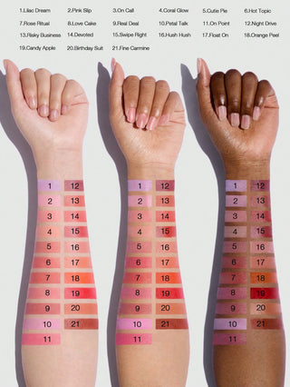 She Glam Color Bloom Liquid Blush Pink Slip