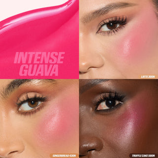 Huda Beauty Intense Mocktail Baby Blush Duo - Intense Guava 2Ml+Black Cherry 2Ml