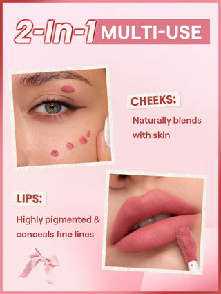 She Glam Lip And Cheek Cream High Winds 7g