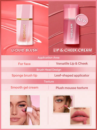 She Glam Lip And Cheek Cream High Winds 7g