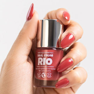 Sara Ali Cosmetic Nail Color Lacquer - Rio 12Ml