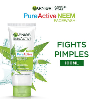 Garnier Pure Active Neem Purifying Face Wash 100Ml - AllurebeautypkGarnier Pure Active Neem Purifying Face Wash 100Ml