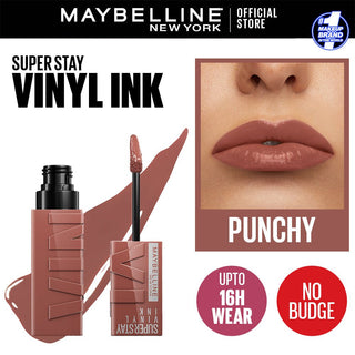 Maybelline Superstay Vinyl Ink Liquid Lipstick 120 Punchy 4.2Ml - AllurebeautypkMaybelline Superstay Vinyl Ink Liquid Lipstick 120 Punchy 4.2Ml