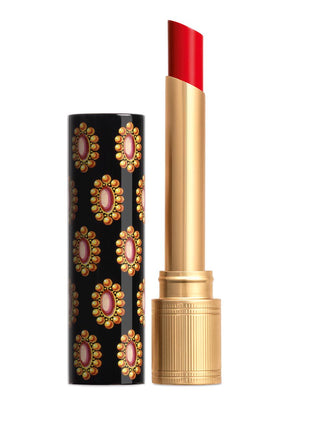 GUCCI Rouge De Beaute Brillant Golden Red Lip Colour - 25