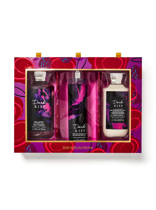 Bath & Body Works Dark Kiss Set Body Wash 295Ml+Body Mist 236Ml+Body Lotion 236Ml