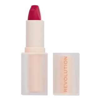 Makeup Revolution Lip Allure Soft Satin Lipstick - Material Girl Wine