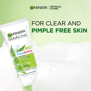 Garnier Pure Active Neem Purifying Face Wash 100Ml - AllurebeautypkGarnier Pure Active Neem Purifying Face Wash 100Ml