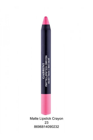 Gabrini Matte Lipstick Crayon Velvet Touch