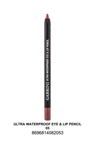 Gabrini Ultra Waterproof Eye & Lip Pencil - 05 Dark Pink