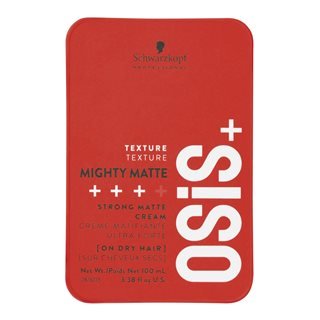 Schwarzkopf OSiS+ Texture Mighty Matte Strong Matte Cream 100Ml - AllurebeautypkSchwarzkopf OSiS+ Texture Mighty Matte Strong Matte Cream 100Ml