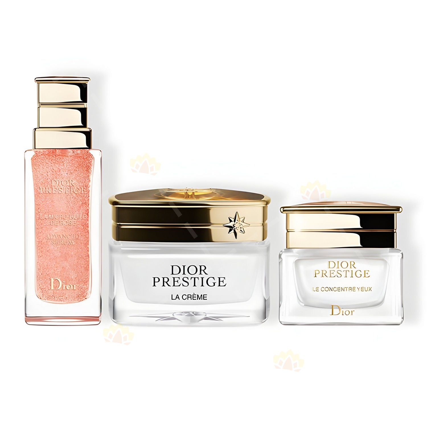Dior Prestige The Regenerating and Perfecting Ritual Set Serum 50Ml+Face Cream 50Ml+Eye Care 15Ml
