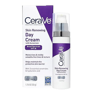 Cerave Skin Renewing Day Cream Sunscreen Spf 30 50Ml