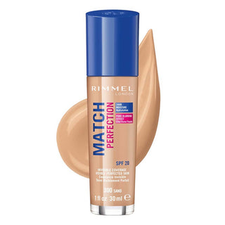 Rimmel Match Perfection Foundation Sand 30 Ml - AllurebeautypkRimmel Match Perfection Foundation Sand 30 Ml