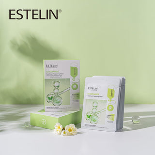 Estelin 5X Ceramide Asiaticum Reparing Mask 10X25G