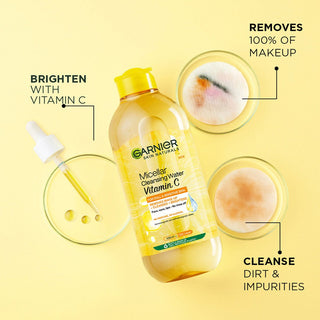 Garnier Vitamin C Micellar Makeup Cleansing Water 125Ml - AllurebeautypkGarnier Vitamin C Micellar Makeup Cleansing Water 125Ml