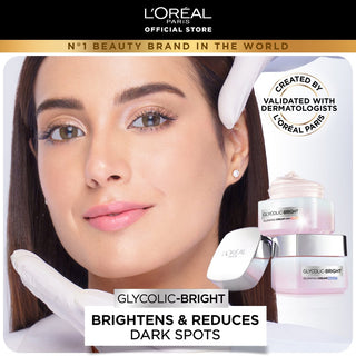 L'Oreal Paris Glycolic Bright Glowing Night Cream 50Ml - AllurebeautypkL'Oreal Paris Glycolic Bright Glowing Night Cream 50Ml