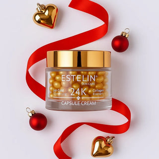 Estelin 24K Gold Age Defying Collagen Elasticity Capsule Cream 60G