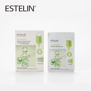 Estelin 5X Ceramide Asiaticum Reparing Mask 10X25G