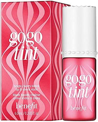 Benefit Gogo Tint Bright Cherry Tinted Lip & Cheek Stain 6Ml - AllurebeautypkBenefit Gogo Tint Bright Cherry Tinted Lip & Cheek Stain 6Ml