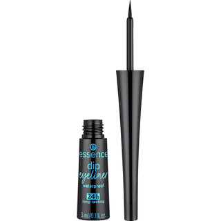 Essence Dip Eyeliner 24H Waterproof Liquid Eyeliner 01 Black