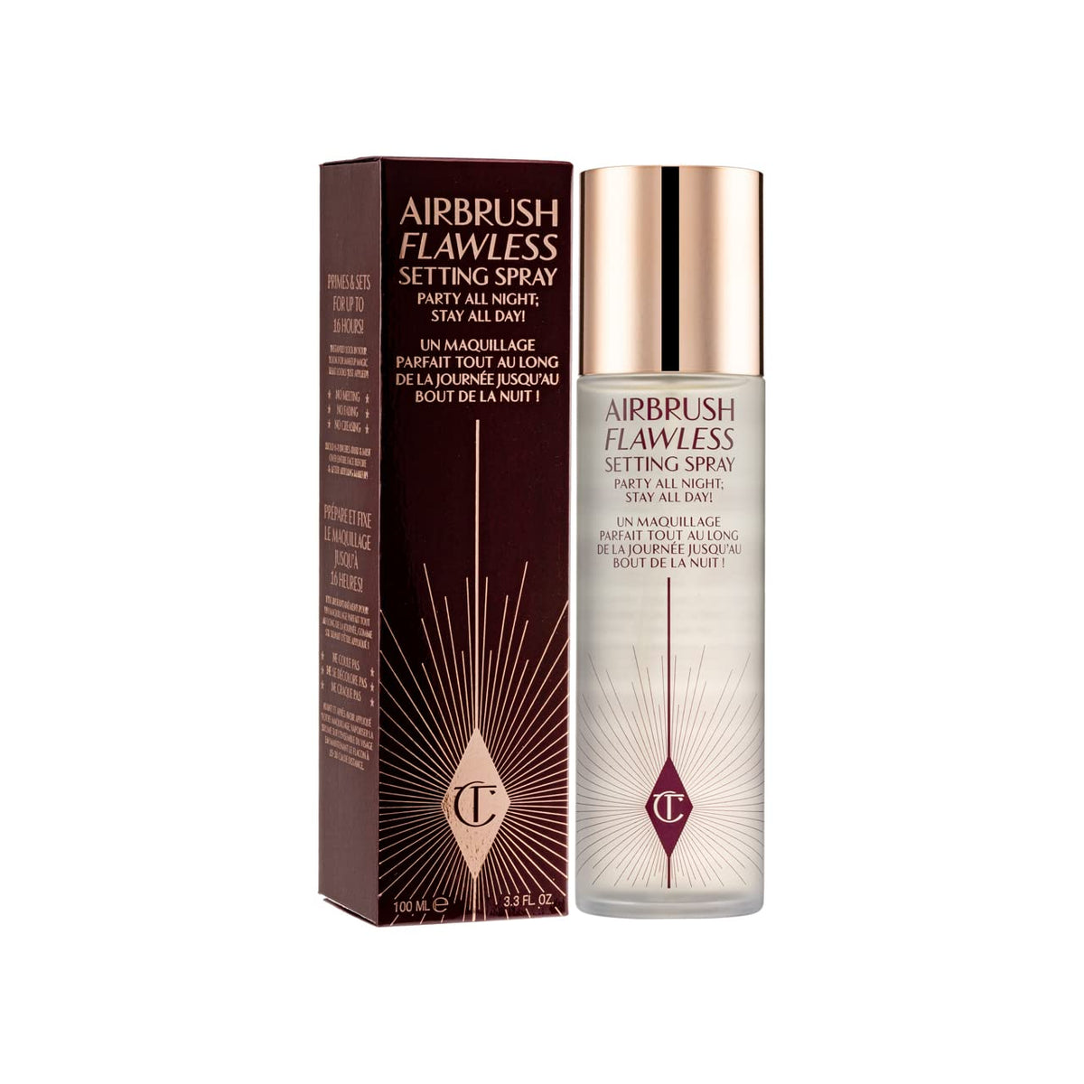 Charlotte Tilbury Airbrush Flawless Party All Night Stay All Day Setting Spray 100Ml
