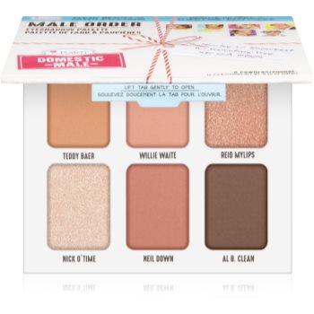 The Balm Male Order Eyeshadow Palette Domestic Male - AllurebeautypkThe Balm Male Order Eyeshadow Palette Domestic Male