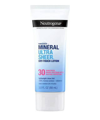 Neutrogena Mineral Ultra Sheer Sunscreen SPF 30 88Ml - AllurebeautypkNeutrogena Mineral Ultra Sheer Sunscreen SPF 30 88Ml