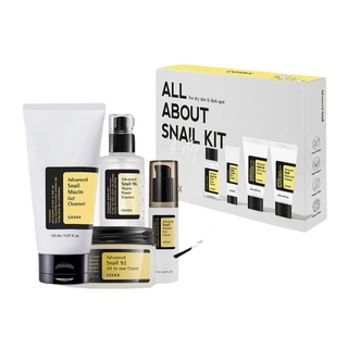 Cosrx All About Snail Kit GelCleanser 20Ml+Power Essence 30Ml+Eye Cream 5Ml+Snail 92 Cream 20G