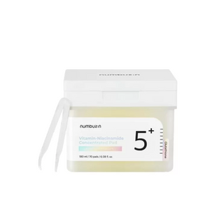 Numbuzin 5+ Vitamin Niacinamide Concentrated Pad 180Ml